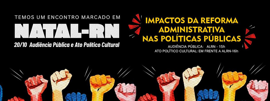 ADURN-Sindicato convida docentes para audincia pblica sobre os impactos da Reforma Administrativa